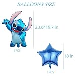 Cartoon Birthday Decorations, Blue Balloons Arch Kit, Theme Party Decorations Supplies for Theme Birthday Decoration - Image 3