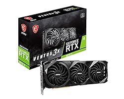 MSI GeForce RTX 3070 Ti VENTUS 3X 8G OC Gaming Grafikkarte - NVIDIA RTX 3070 Ti, GPU 1800 MHz, 8 GB GDDR6X Speicher