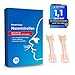 Produktbild Anti-Schnarch Nasenstrips | 50 Nasenpflaster fürs bessere Atmen für Sport und Schlaf für Erwachsene und Kinder | Nasenstreifen Hautfarbe | Atemtrainer gegen Schnarchen | Nasal Strips Nose