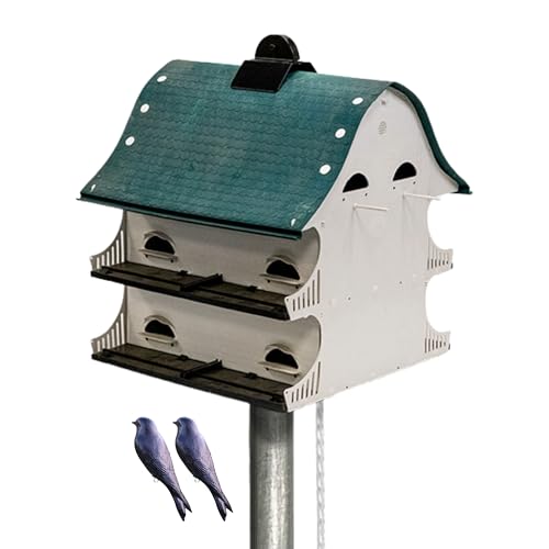 Complete Martin Colony Kit | American Barn-Style Purple Martin House