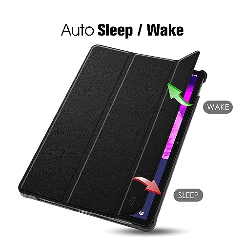 Protection Lenovo Tab P11 Plus anti rayure étui fin noir - 5