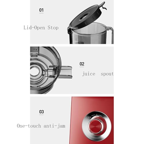 Extracteur de jus commercial pour bars et buffets vitaminés 200W