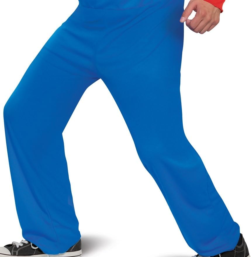 Miniatura 4 de Disguise Disfraz de Mario para hombre, disfraz oficial de Nintendo Super Mario Bros para adultos con sombrero y bigote