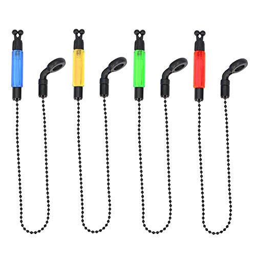 Lot de 3 écureuils de pêche à la carpe, indicateur de morsure pratique pour l'extérieur, camping, accessoires de pêche