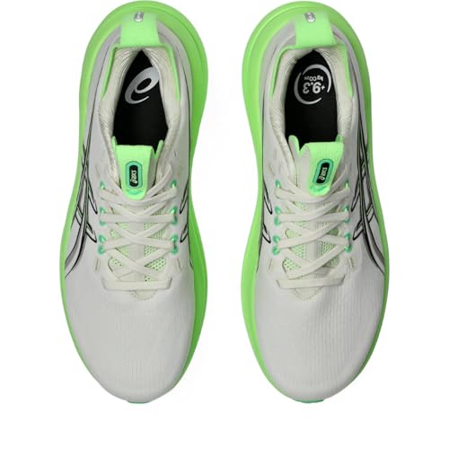 Asics Gel-Nimbus 28 Shoes White Green SS26, Size 45 - Eur - 8