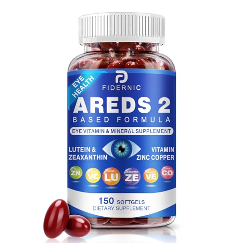 AREDS 2 Eye Vitamin & Mineral Supplement — Lutein and