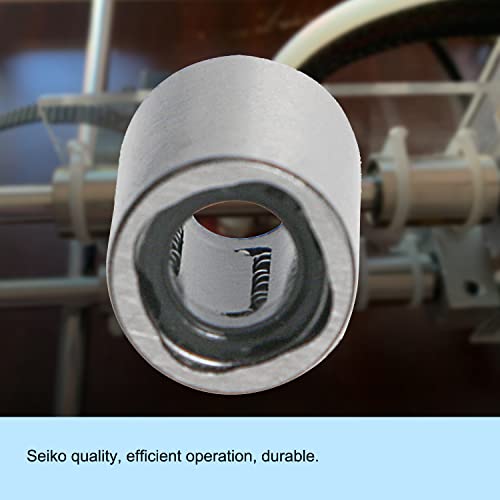 Aopin Lm3Uu Cylinder Linear Motion Ball Bearing, Id 3Mm, Od 7Mm Linear Ball Bearings Sae52100 Carbon Steel, 4 Rows Of Steel Balls, Great For Cnc, 3D Printer, Linear Rail Guide 2 Pcs #TOP3