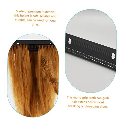 Ipetboom 4 Pçs Suporte De Exibição De Peruca Suporte De Extensão De Cabelo Trança Organizador De Cab