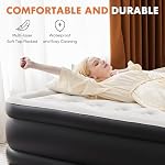DUMOS Queen Air Mattress, Blow Up Mattress, Air Bed, 22 Inch - Image 5