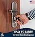 Carbon Fiber Compact Key Holder, Premium Smart Key Organizer Keychain (4-20 Slots), Heavy Duty Minimalist Multikey Folding Pocket Keyholder, Durable Locking Mechanism, Slick Slim Quiet Profile