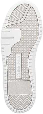 Calvin Klein Women's AELORA Sneaker, White, 8 | Image 3
