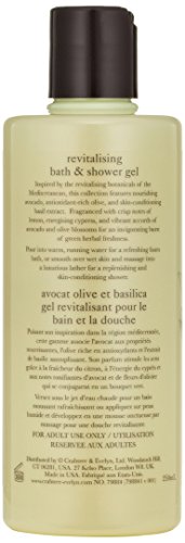 Crabtree & Evelyn Avocado Olive And Basil Revitalising Bath And Shower Gel, 8.5 Fl Oz #TOP3