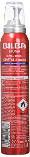 Bilba Spuma Extraforte Semi di Lino e Cristalli Liquidi - 200 ml :  Amazon.it: Bellezza