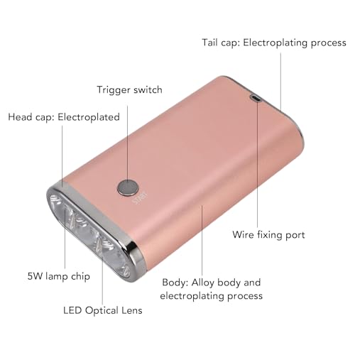 Lampe d'extension de perruque LED haute luminosité pour des fixations capillaires invisibles - 4