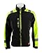 K&G Softshelljacke Urgent GL836444 Schwarz mit gelb Arbeitsjacke Softshell Jacke Berufsjacke Warnjacke Schutzjacke Herrenjacke (XL)