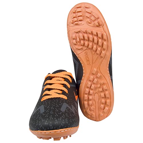 Chuteira Esportivo Unissex Soccer Society Confortavel (38, Preto)
