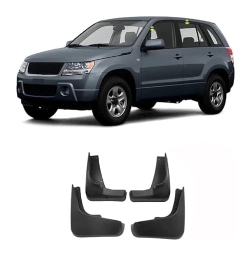 Garde-boue Suzuki Grand Vitara 2005-2015 bavettes de protection avant arrière noires