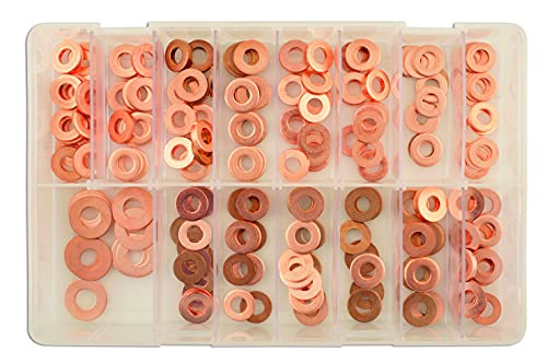 Injecteurs diesel rondelles assortis Connect 34999 en coffret de 150 pièces
