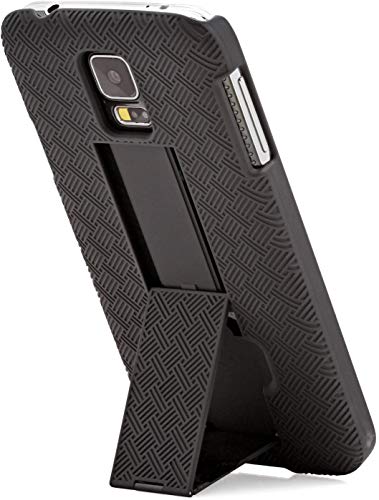 Galaxy S5 Case, Aduro Combo Shell & Holster Case Super Slim Shell Case W/Built-In Kickstand + Swivel Belt Clip Holster For Samsung Galaxy S5 #TOP6
