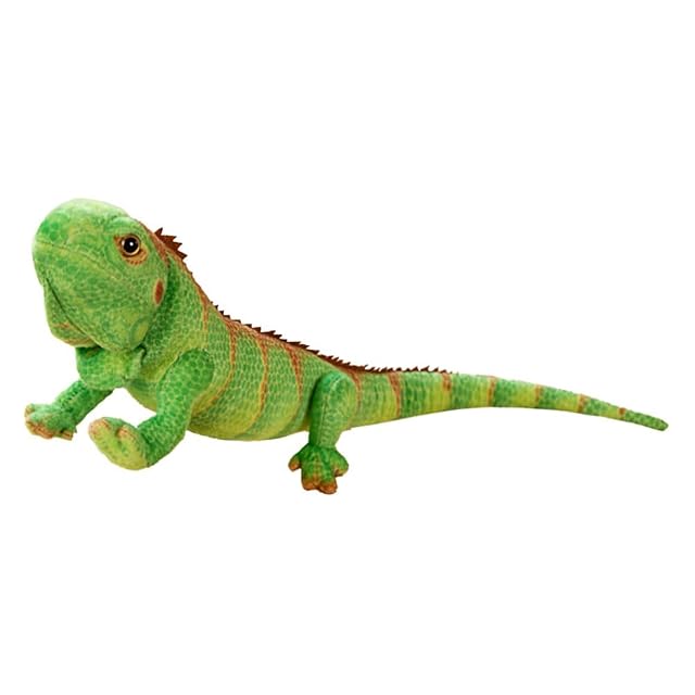 Foto 4 de 7 de Xshelley Realista lagarto verde juguete de peluche de peluche, muñecas camaleón