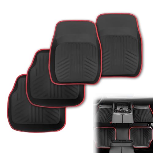 ZURGI �� �t���A�}�b�g �ɓK�p �g���^BZ4X XEAM10 YEAM15�^ 2022�N5��~ �J�[�}�b�g ���j�o�[�T�� 3D���̐݌v �h�� ����~�� �h�� �ې�OK �ϖ��� TPE�ގ� �ȒP��t �l�G�Ή� �ԗp�t���A�}�b�g 4���Z�b�g �J�[�t���A