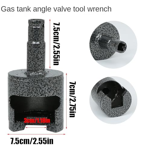 Clé à vanne de gaz desserrage facile sans effort en acier pour cuisine - 7
