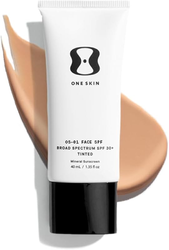 Protetor solar facial OneSkin OS-01 Face SPF 30 mineral, 40 mL