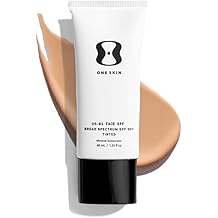 OneSkin FACE SPF OS-01 Peptide Broad Spectrum SPF 30+ Mineral Sunscreen- Scientifically Proven to Protect Skin from UV Aging, Includes Potent Antioxidants, For All Skin Types Including Sensitive Skin