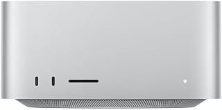 Apple Mac Studio 2022, Apple M1 Max Chip with 10-core CPU & 32-core GPU (32GB RAM, 1TB SSD Storage) Silver (Refurbished)