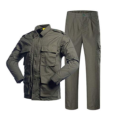 Tactical Clothing �T�o�C�o���Q�[������ �G�A�\�t�g �M�A �A�E�g�h�A �V���[�e�B���O �ˌ� ��� ���ʕ� �퓬�� �^�N�e�B�J�� �R���o�b�g �W���P�b�g �p���c�㉺�Z�b�g�㉺�Z�b�g BDU - Green - M