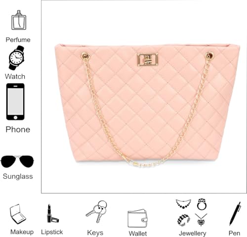Image of Storite Women's Shoulder Handbag | Stylish PU Leather Tote Purse | Spacious Fashion Bag for Daily Use, Office, Shopping & Parties