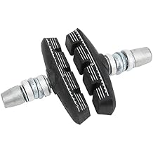 1 Pair Bike Brakes Pads - 55mm Folding Bike Brakes Pads - Bicycle V Brake Rubber Blocks with Nuts - for DAHON Riding