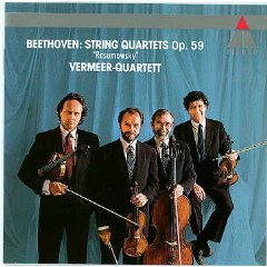 Audio CD Beethoven: String Quartets, Op. 59 "Rasumowsky" (2 CD Box Set) (Teldec) Book