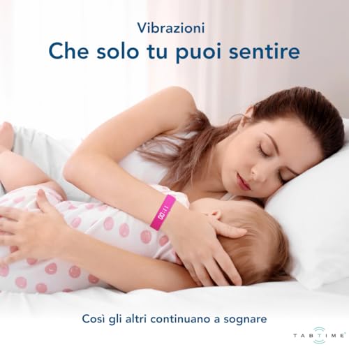 Tabtime Orologio Da Polso Con Promemoria A Vibrazione (Istruzioni In Italiano) - Fino A 10 Promemoria Per Farmaci Al Giorno (Piccolo, Nero) - 2