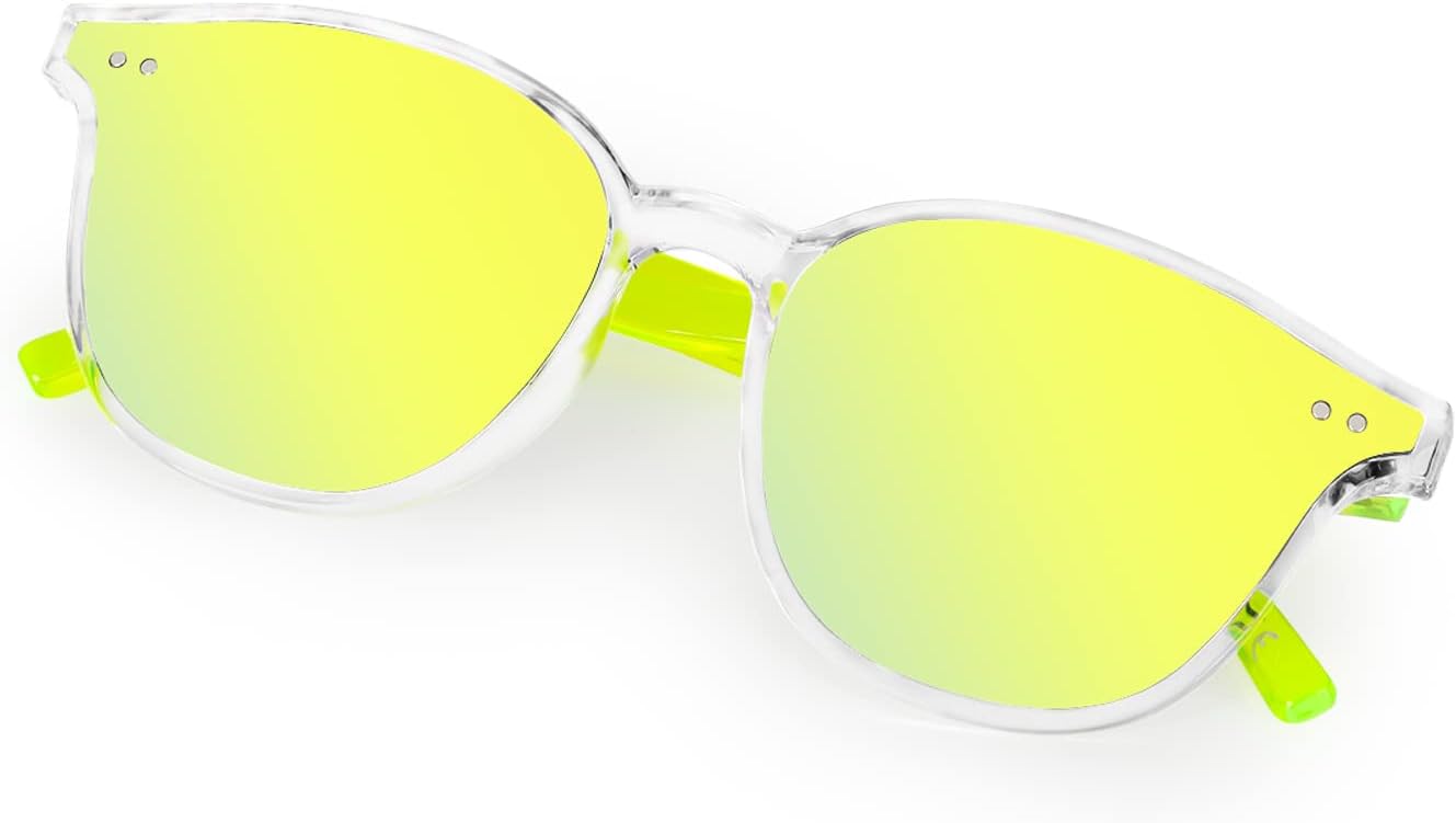 Kids Sunglasses, Sunglasses for Kids Children, Mirrored Sunglasses for Girls Boys Toddler UV400 Age 3-10