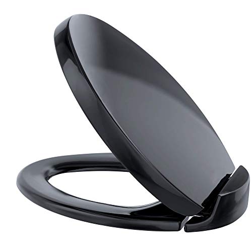 TOTO SS204#51 Contemporary SoftClose Oval Toilet Seat, Ebony TOTO SS204#51 Contemporary SoftClose Oval Toilet Seat, Ebony