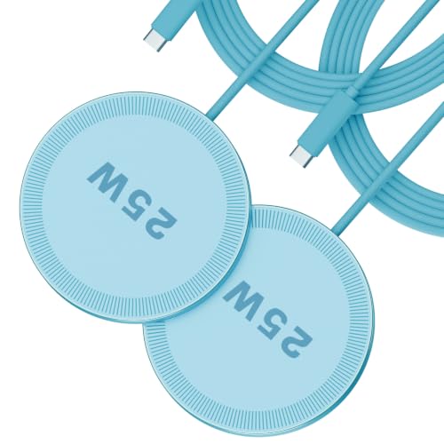 Image of 25W Magnetic Portable Fast Wireless Charging Pad for Apple iPhone Series