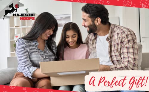 Mini Basketball Hoop - Indoor Basketball Hoop - Durable Plastic Basketball Hoop Indoor for Kids and Adults - No Assembling - Premium Basketball Indoor Game with Ball and Pump - Image 8