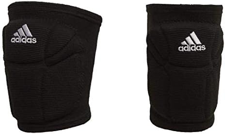 adidas Unisex-Adult Elite Knee Pad, Core Black/White, Medium