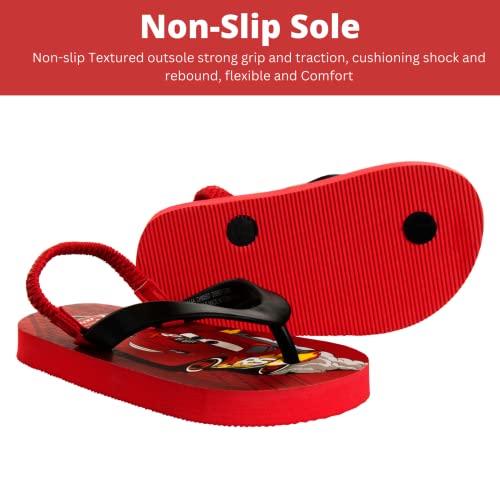 Disney Girls Boys Character Flip Flops Sandals Kids Water Shoes - Minnie Mickey Moana Toy Story Frozen Cars Encanto Princess Thong Beach Slides Slip On Quick Dry (Toddler-Little Kid)4