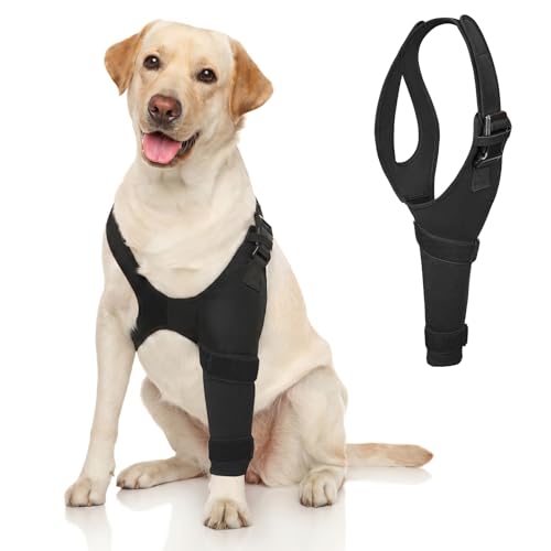 Dog Elbow Protector for Front Legs Adjustable Arthritis Calluses Recovery