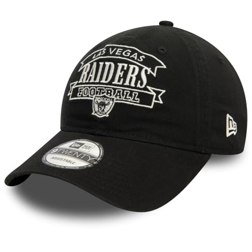 Casquette ajustable New Era 9Twenty Las Vegas Raiders en coton rétro
