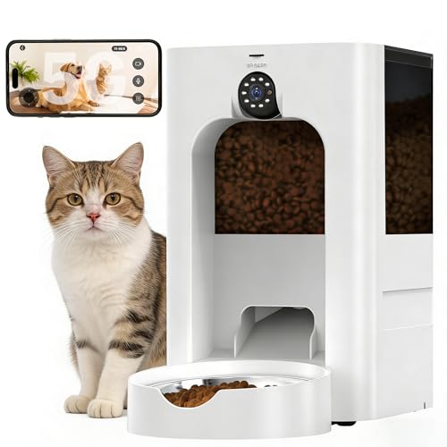 5L Katzen Futterautomat, Automatic Futterautomat mit Timer...