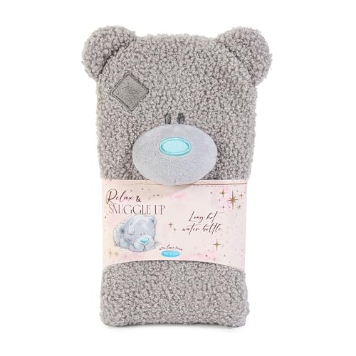 Me to You Tatty Teddy Long Hot Water Bottle With Embroidered Detail - Official Collection, Grey