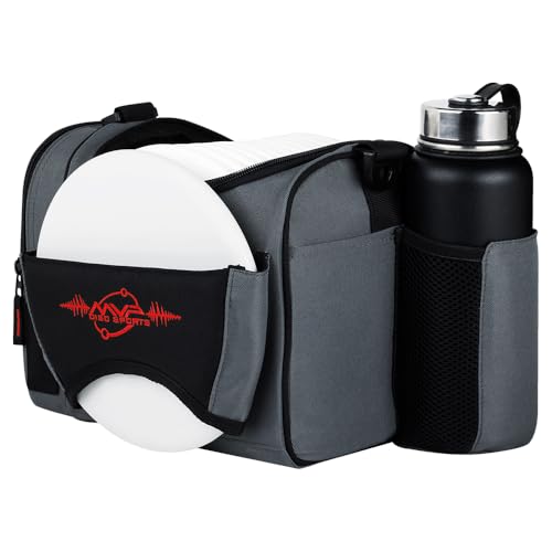 MVP Disc Sports Beaker Competition Disc Golf Bag (Red) - Thumbnail 4