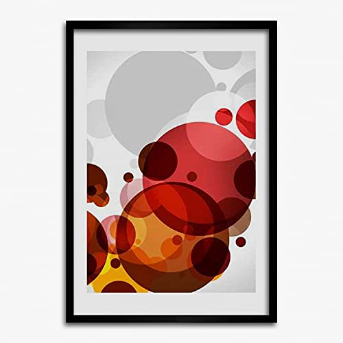 Tableau moderne 50x70 cm Tulup abstraction de la roue pour la décoration du salon