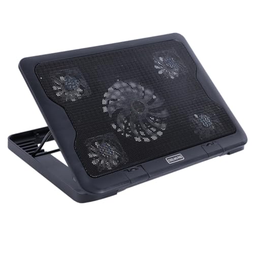 Base refrigerante portátil con ventiladores silenciosos y soporte USB