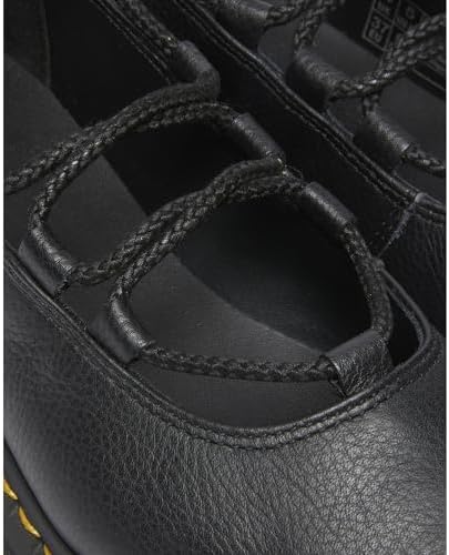 Dr. Martens Sapatilha feminina Elphie II Ballet, Preto, 35