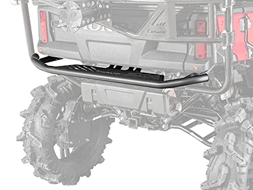 SuperATV Rear Bumper for 2016+ Honda Pioneer 1000, 1000 Deluxe, 2017+ Limited Edition, 1000-6 : 2023+, Mounts Directly to Frame, 1/75" Steel Tubing, No Drilling Required, See Fitment, USA Made
