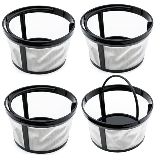 Reviews de Costo de Cafetera del mes. 42 Paquete de 4 cestas de filtro de café reutilizables con mango compatible con Mr. Coffee 4-5 tazas cafeteras de repuesto universal para la mayoría de cafeteras y cerveceras